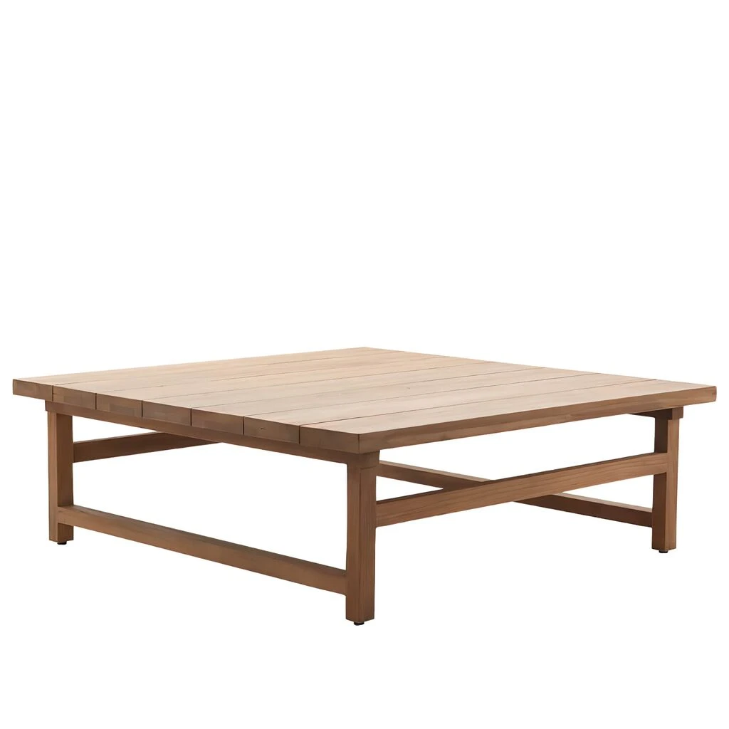 Quadratischer Kaffeetisch Aus Teakholz Für Den Garten - Kaffeetisch Hanny 3 Quadratischer Kaffeetisch Aus Teakholz Für Den Garten - Kaffeetisch Hanny