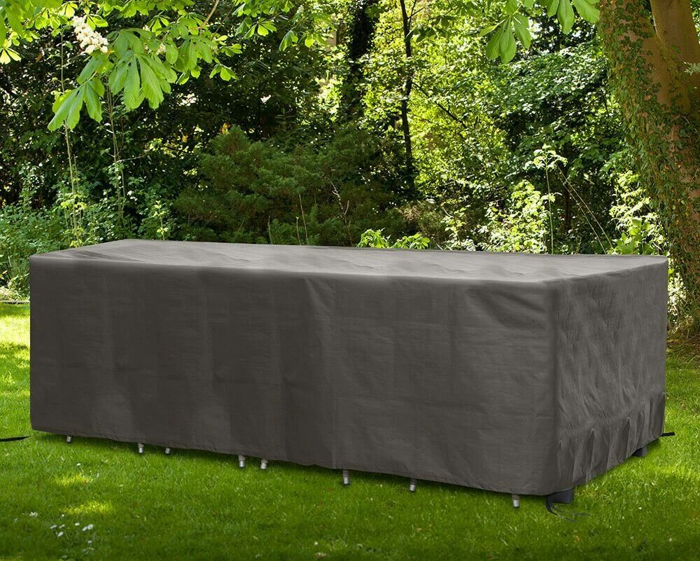 Rechteckige Abdeckhülle 185x150cm - Grau - Hülle Paro 4 Rechteckige Abdeckhülle 185x150cm - Grau - Hülle Paro – Bild 2