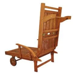 Relax Gartenliege Aus Holz Mit Rädern - Faltbar - Bequem - Acerosae Gartenliege -Gartentis Verkaufe relax gartenliege aus holz mit raedern faltbar bequem acerosae gartenliege4