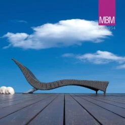 Relax Sonnenliege Aus Aluminium & Polyrattan - MBM - Dunkelbraun - Liege Wellness -Gartentis Verkaufe relax sonnenliege aus aluminium polyrattan mbm dunkelbraun liege wellness2