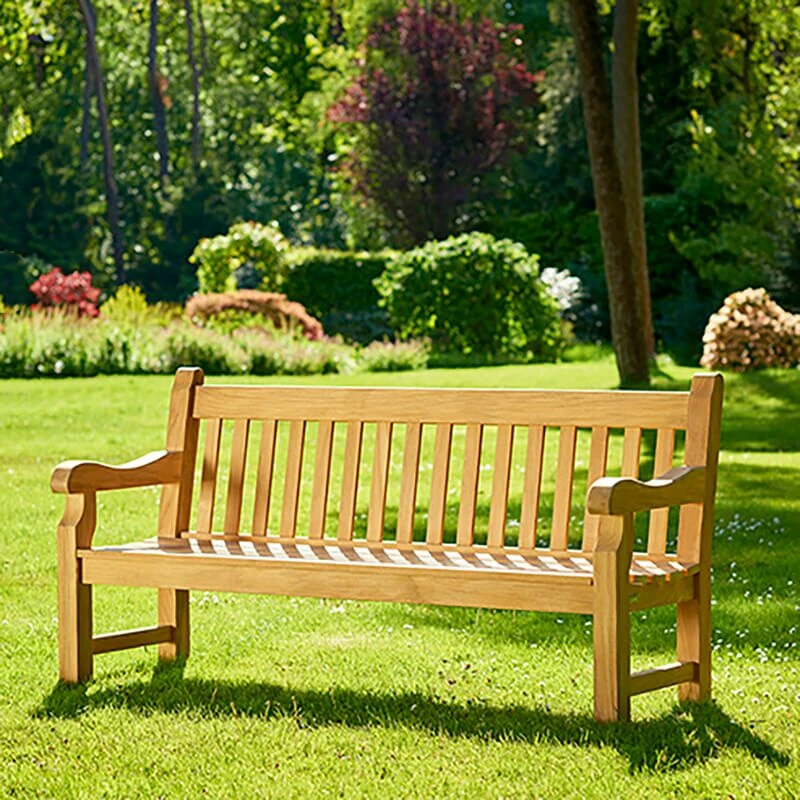 Robuste Gartenbank Aus Teakholz - Emily Gartenbank 5 Robuste Gartenbank Aus Teakholz - Emily Gartenbank – Bild 3