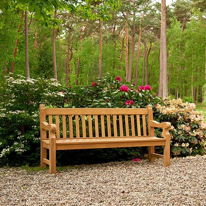 Robuste Gartenbank Aus Teakholz - Emily Gartenbank 6 Robuste Gartenbank Aus Teakholz - Emily Gartenbank – Bild 4