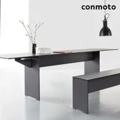 Robuste HPL Sitzgruppe Mit Bank - Bis 6 Personen - Riva Möbelset