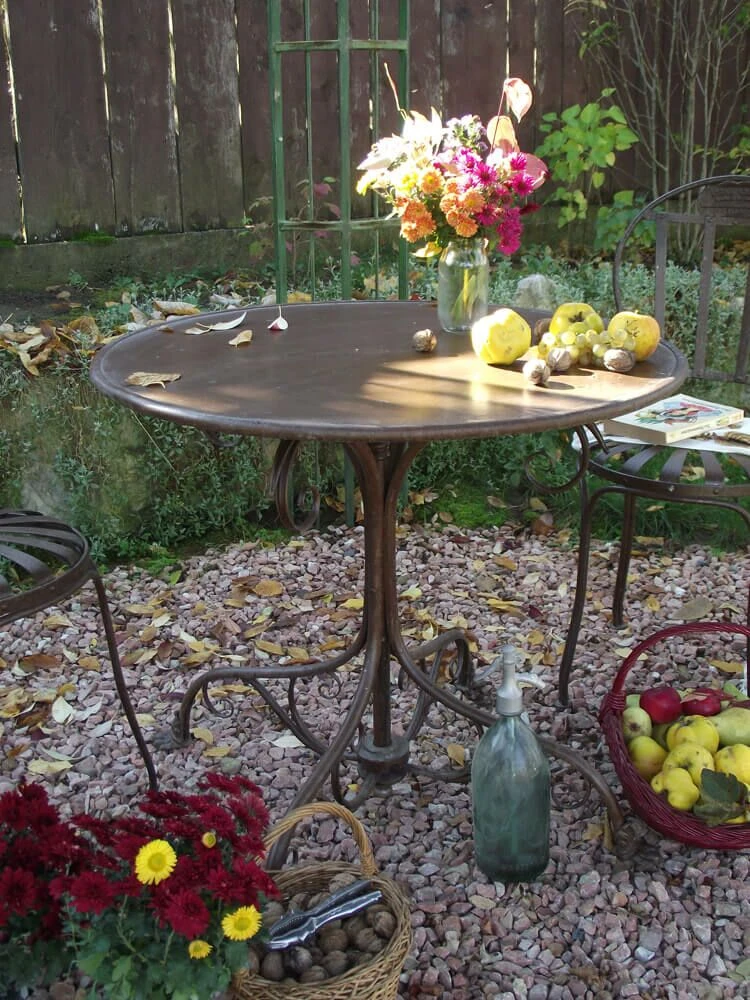 Romantischer Gartentisch Wetterfest Nostalgisch - Theo 5 Romantischer Gartentisch Wetterfest Nostalgisch - Theo – Bild 3