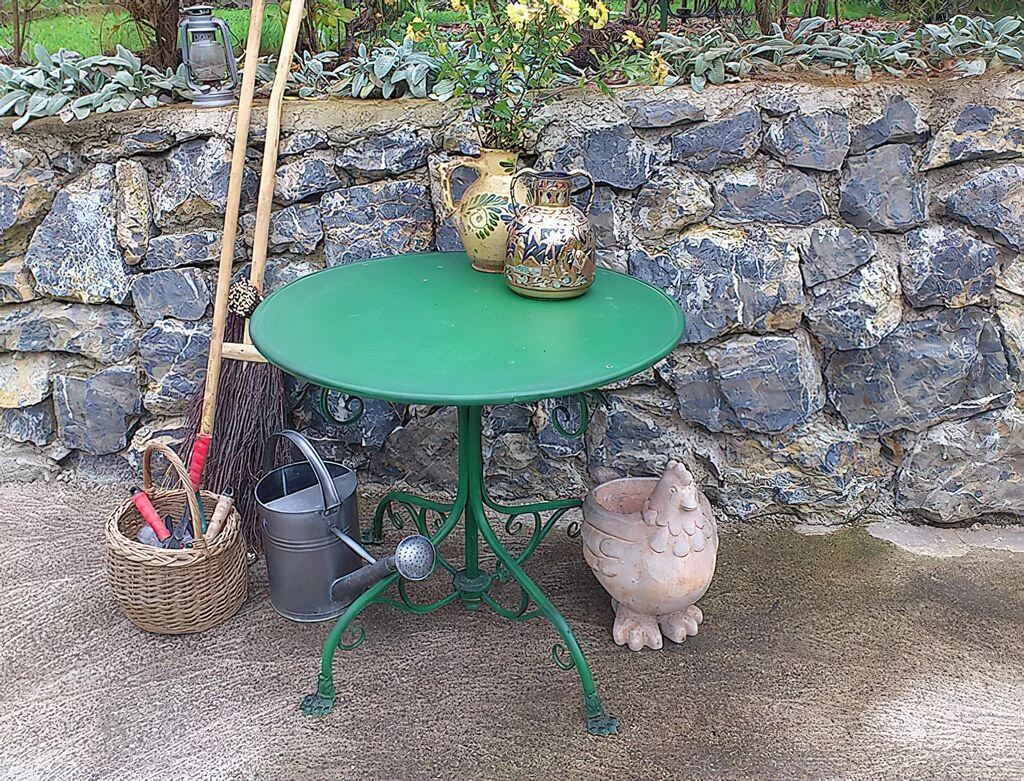 Romantischer Gartentisch Wetterfest Nostalgisch - Theo 9 Romantischer Gartentisch Wetterfest Nostalgisch - Theo – Bild 7