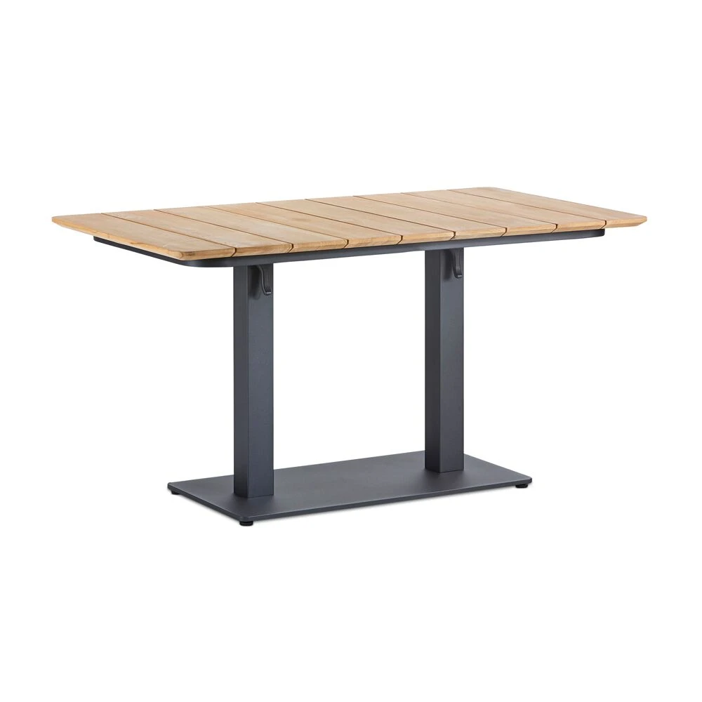 Runder Anthrazit Klapptisch Aus Aluminium 90cm - Rundano 6 Runder Anthrazit Klapptisch Aus Aluminium 90cm - Rundano – Bild 4