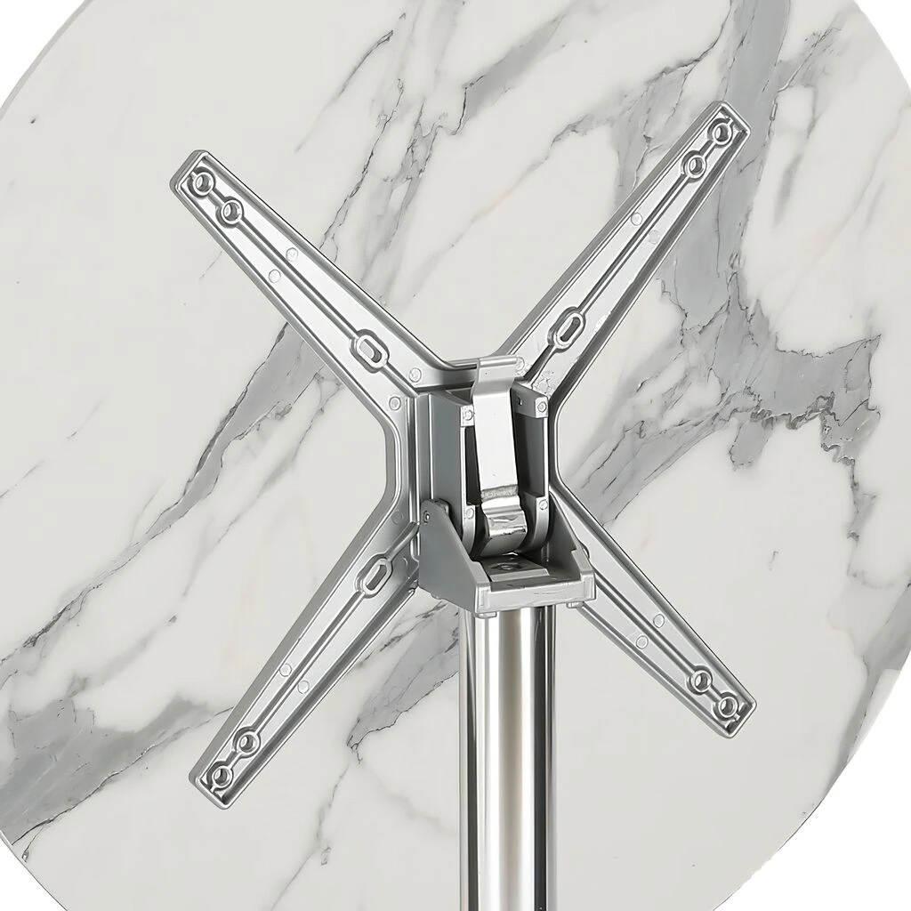 Runder Bistro Stehtisch 70cm Klappbar Mit Alu - Clarere Stehtisch 7 Runder Bistro Stehtisch 70cm Klappbar Mit Alu - Clarere Stehtisch – Bild 5