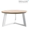 Runder Gartentisch Aus Aluminium Mit Teakholz Platte - Max & Luuk - Dylan Tisch -Gartentis Verkaufe runder gartentisch aus aluminium mit teakholz platte max luuk dylan tisch