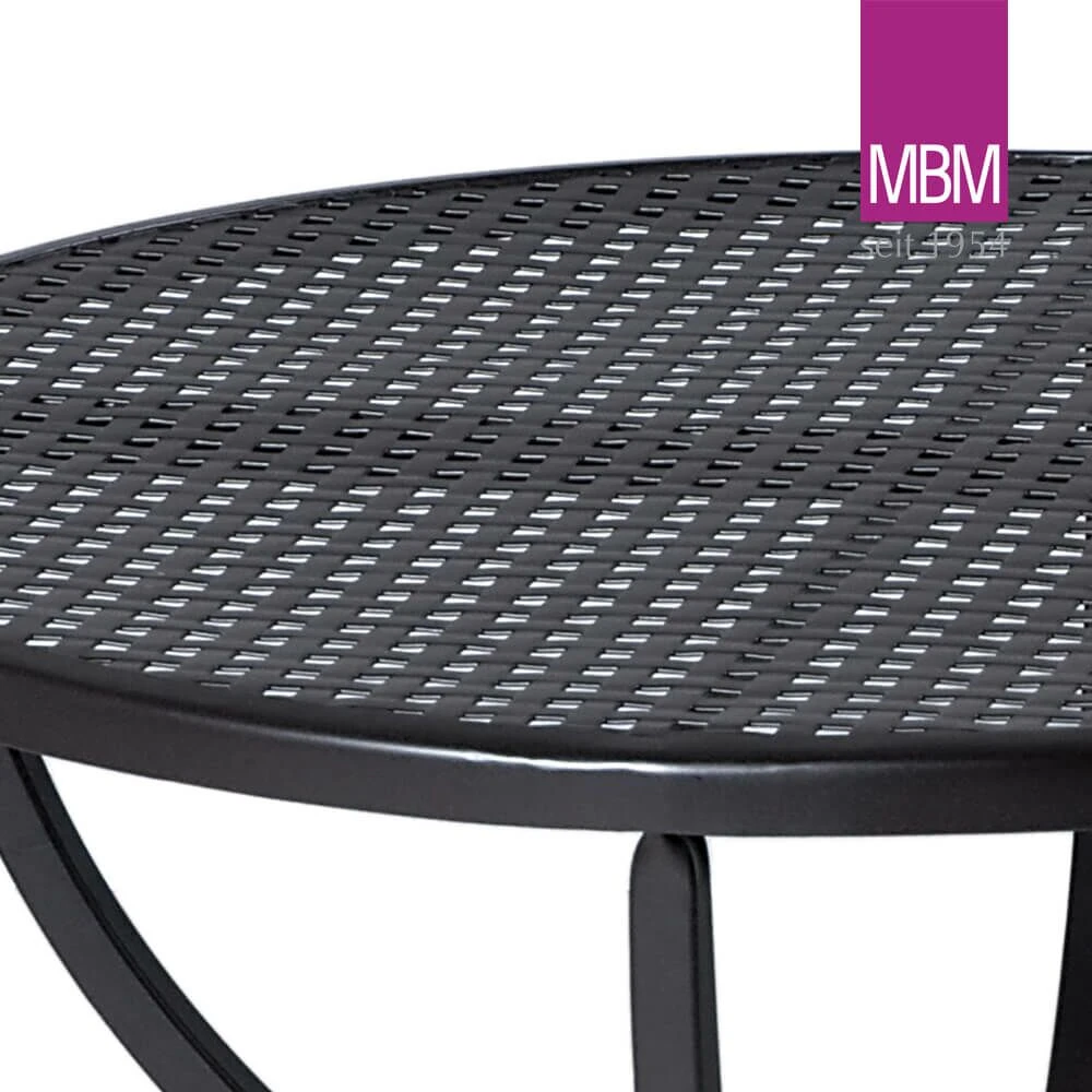 Runder Gartentisch Aus Schmiedeeisen - MBM - 75cm - Tisch Romeo 4 Runder Gartentisch Aus Schmiedeeisen - MBM - 75cm - Tisch Romeo – Bild 2