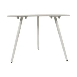 Runder Outdoor-Beistelltisch Weiß Aus Stahl - Moderna Weiß 7 Runder Outdoor-Beistelltisch Weiß Aus Stahl - Moderna Weiß -Gartentis Verkaufe runder outdoor beistelltisch weiss aus stahl moderna weiss3