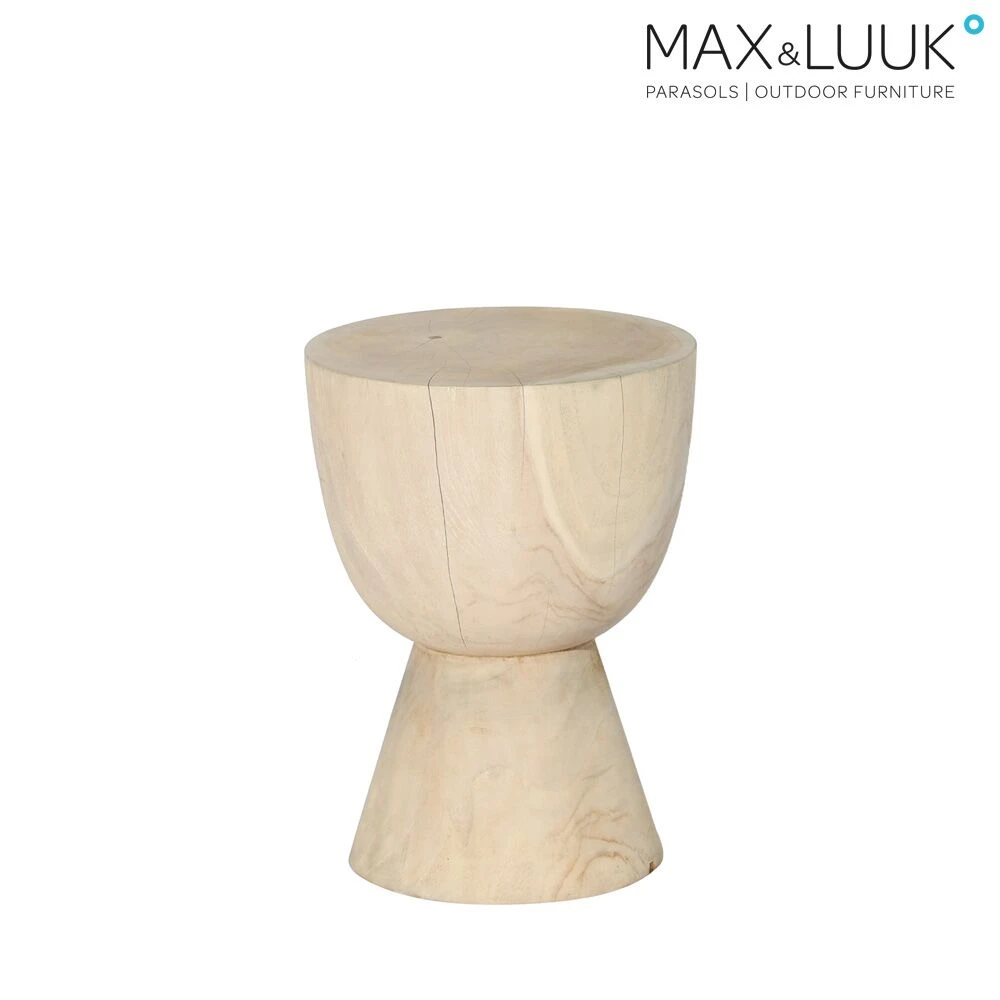 Runder Teakholz Beistelltisch Für Den Garten Von Max & Luuk - Dex Beistelltisch 3 Runder Teakholz Beistelltisch Für Den Garten Von Max & Luuk - Dex Beistelltisch