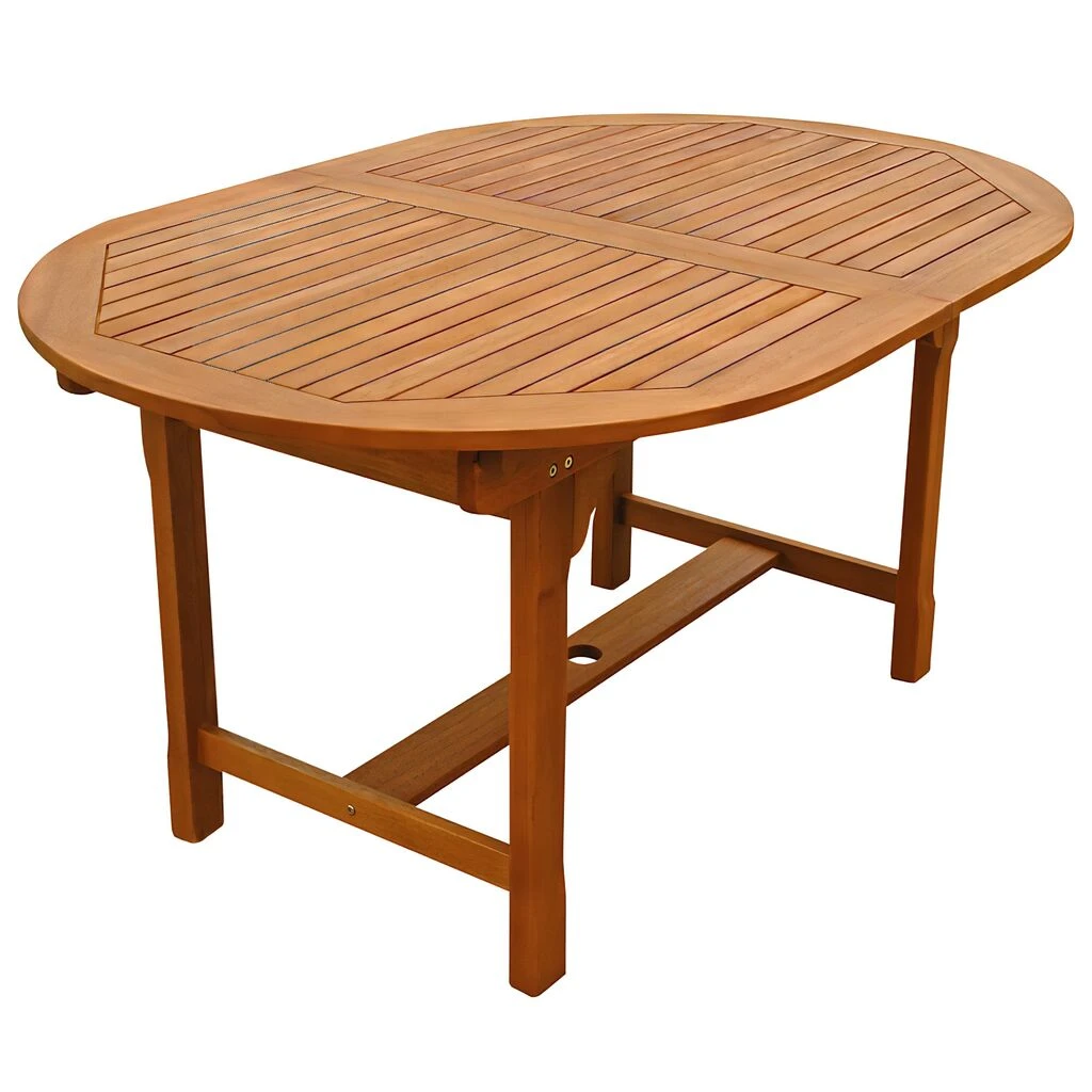 Schöne 6er Sitzgarnitur Aus Holz Mit Stuhlauflagen Und Ausziehtisch - Acerosae 6-Sitzer Auflagen 5 Schöne 6er Sitzgarnitur Aus Holz Mit Stuhlauflagen Und Ausziehtisch - Acerosae 6-Sitzer Auflagen – Bild 3