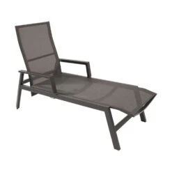 Schwarz-graue Gartenliege Aus Alu Mit Einer Textylenbespannung - Liege Prano 9 Schwarz-graue Gartenliege Aus Alu Mit Einer Textylenbespannung - Liege Prano -Gartentis Verkaufe schwarz graue gartenliege aus alu mit einer textylenbespannung liege prano3