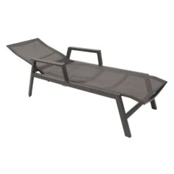 Schwarz-graue Gartenliege Aus Alu Mit Einer Textylenbespannung - Liege Prano 10 Schwarz-graue Gartenliege Aus Alu Mit Einer Textylenbespannung - Liege Prano -Gartentis Verkaufe schwarz graue gartenliege aus alu mit einer textylenbespannung liege prano4