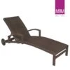 Sonnenliege Mit Rollen - MBM - Verstellbar - Alu & Polyrattan - Gartenliege Bellini -Gartentis Verkaufe sonnenliege mit rollen mbm verstellbar alu polyrattan gartenliege bellini