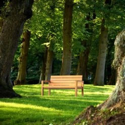 Teakholz Gartenbank Mit Rückenlehne - Modern - Lucy Gartenbank -Gartentis Verkaufe teakholz gartenbank mit rueckenlehne modern lucy gartenbank3