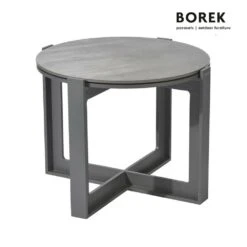 Tiefer Gartentisch Mit Dektonplatte - Anthrazit - Tisch Faro