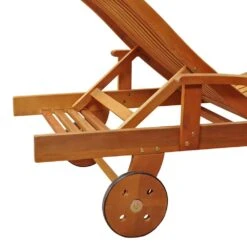 Verstellbare Sonnenliege Mit Rollen Aus Holz - Wetterfest - Eudesmia Sonnenliege -Gartentis Verkaufe verstellbare sonnenliege mit rollen aus holz wetterfest eudesmia sonnenliege5