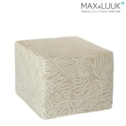 Vielseitiger Gartenhocker Von Max & Luuk Mit Wetterfestem Sunbrella Bezug - Ian Hocker