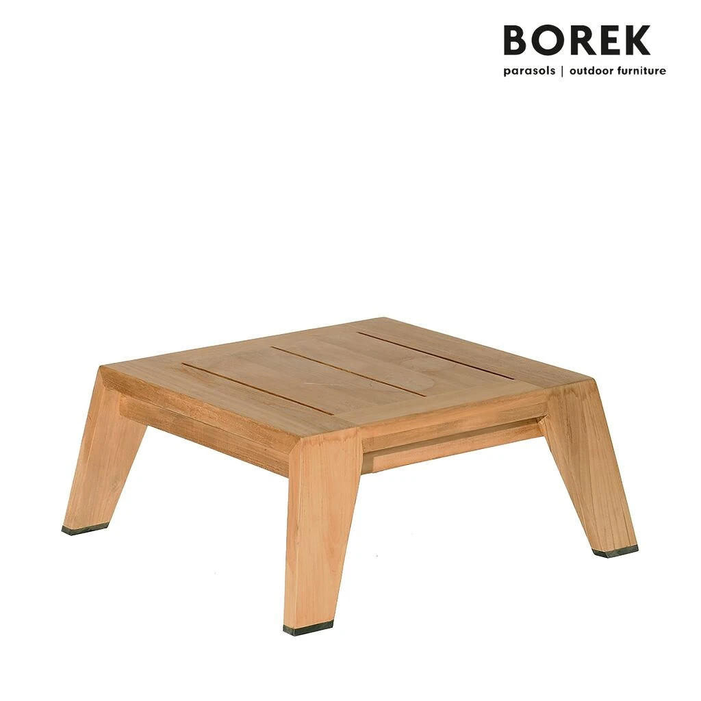 Wetterfester Borek Beistelltisch Aus Teakholz - Eckig - Hybrid Beistelltisch 3 Wetterfester Borek Beistelltisch Aus Teakholz - Eckig - Hybrid Beistelltisch