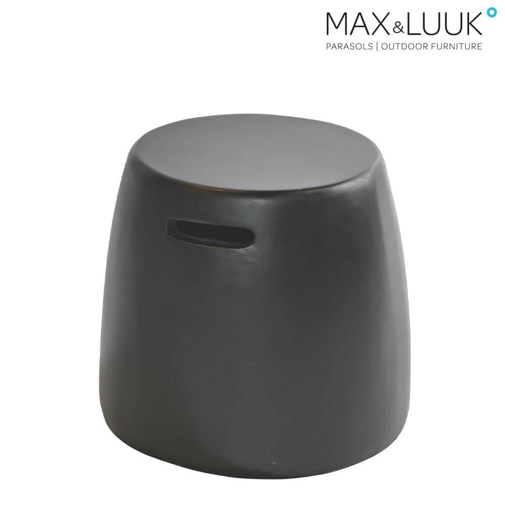 Wetterfester Dunkler Beistelltisch Von Max & Luuk - Nick Hocker 3 Wetterfester Dunkler Beistelltisch Von Max & Luuk - Nick Hocker