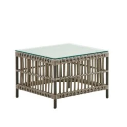 Wetterfester Kaffeetisch Für Die Loungeecke Im Garten In Moccachino - Beistelltisch Caya