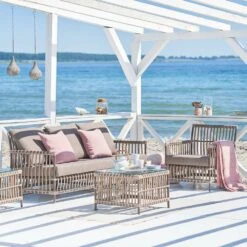 Wetterfester Kaffeetisch Für Die Loungeecke Im Garten In Moccachino - Beistelltisch Caya -Gartentis Verkaufe wetterfester kaffeetisch fuer die loungeecke im garten in moccachino beistelltisch caya3