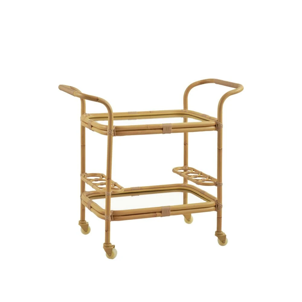 Wetterfester Servierwagen Mit Rollen Für Die Terrasse - Servierwagen Amalia 3 Wetterfester Servierwagen Mit Rollen Für Die Terrasse - Servierwagen Amalia