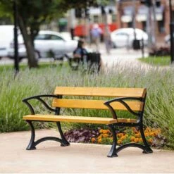 Zeitlose Parkbank Mit Armlehne Aus Gusseisen Und Holz - Eistla 5 Zeitlose Parkbank Mit Armlehne Aus Gusseisen Und Holz - Eistla -Gartentis Verkaufe zeitlose parkbank mit armlehne aus gusseisen und holz eistla2