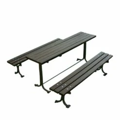 Zeitloses Gartenmöbel-Set Aus Holz Und Metall Für Parks Und Gärten - Alfey